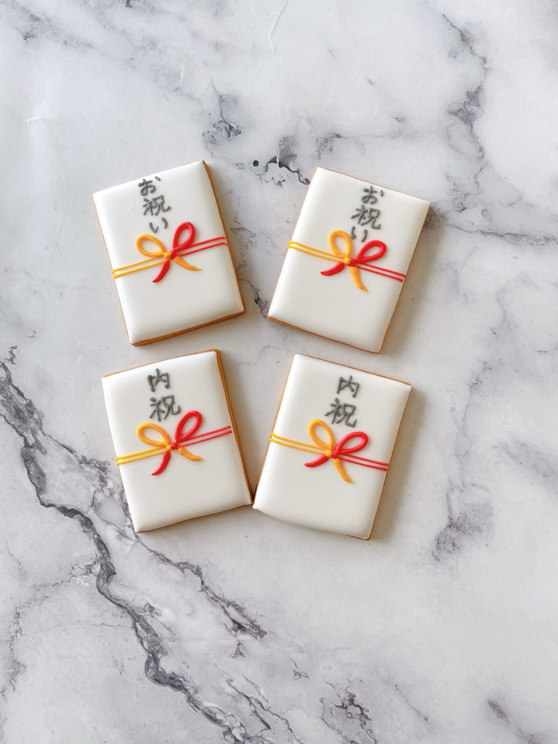 祝い結びクッキー