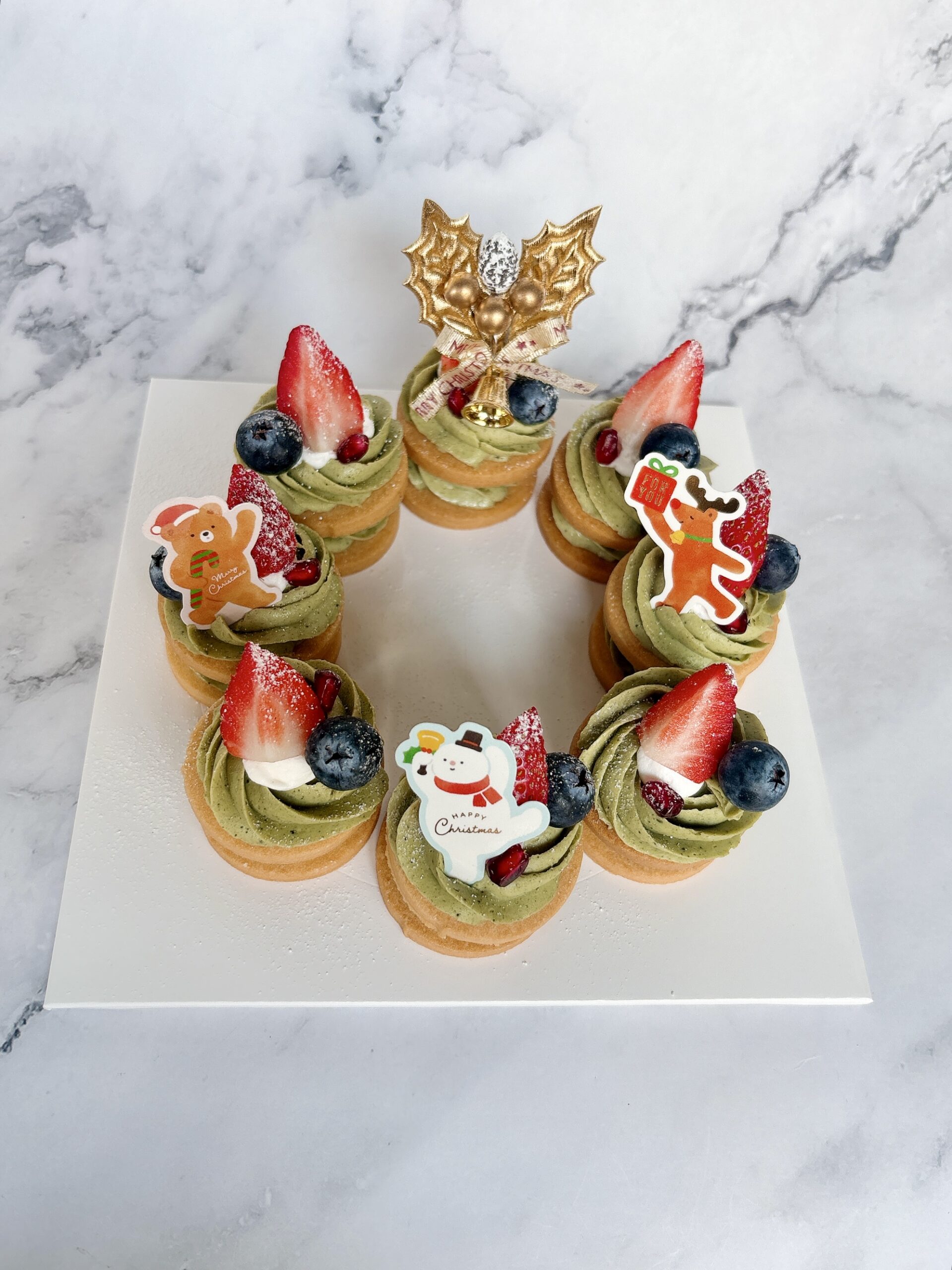 ⑧抹茶クッキーサンド　（Xmas2025）