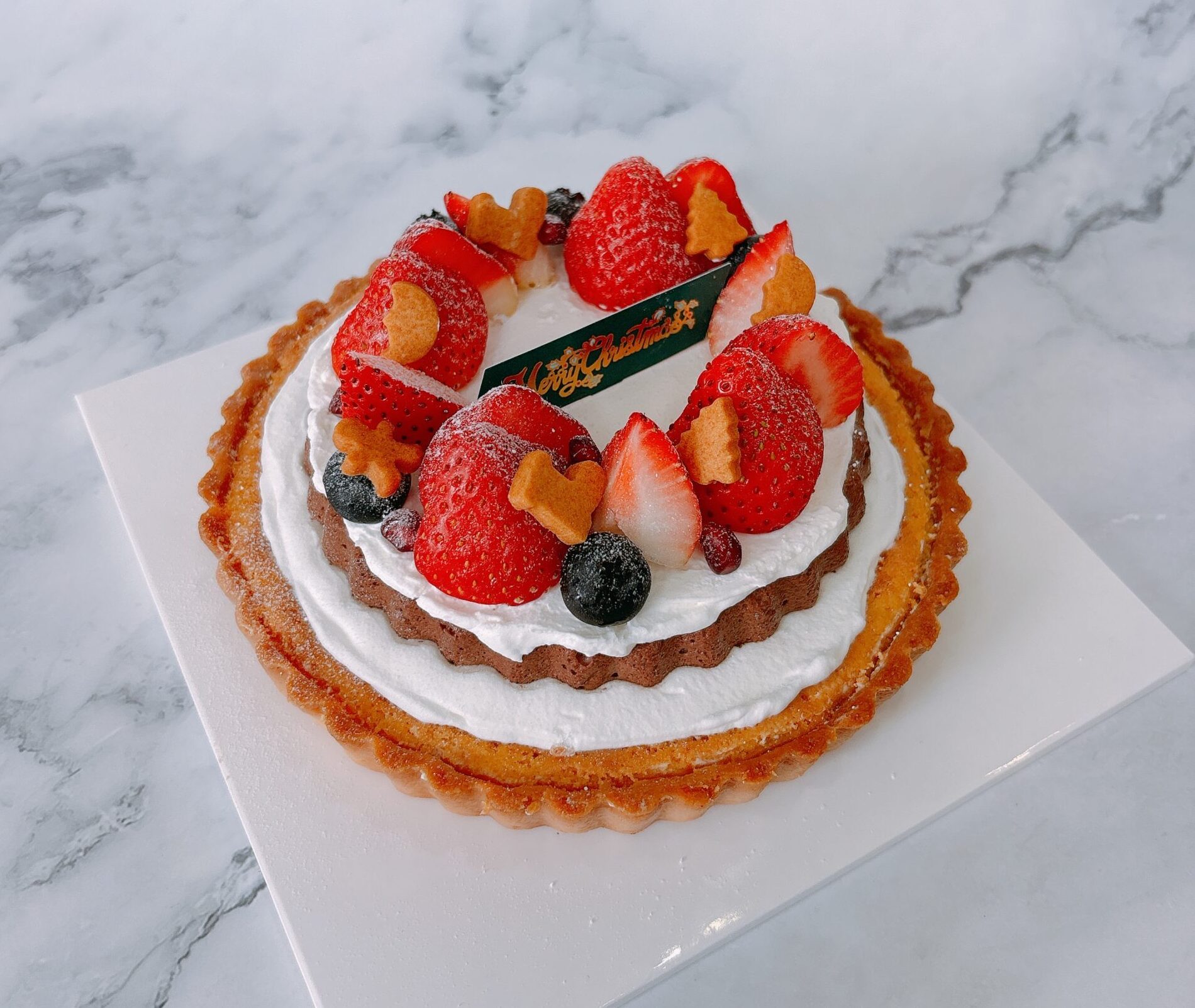 ⑦チョコチーズタルト5号(Xmas2025）