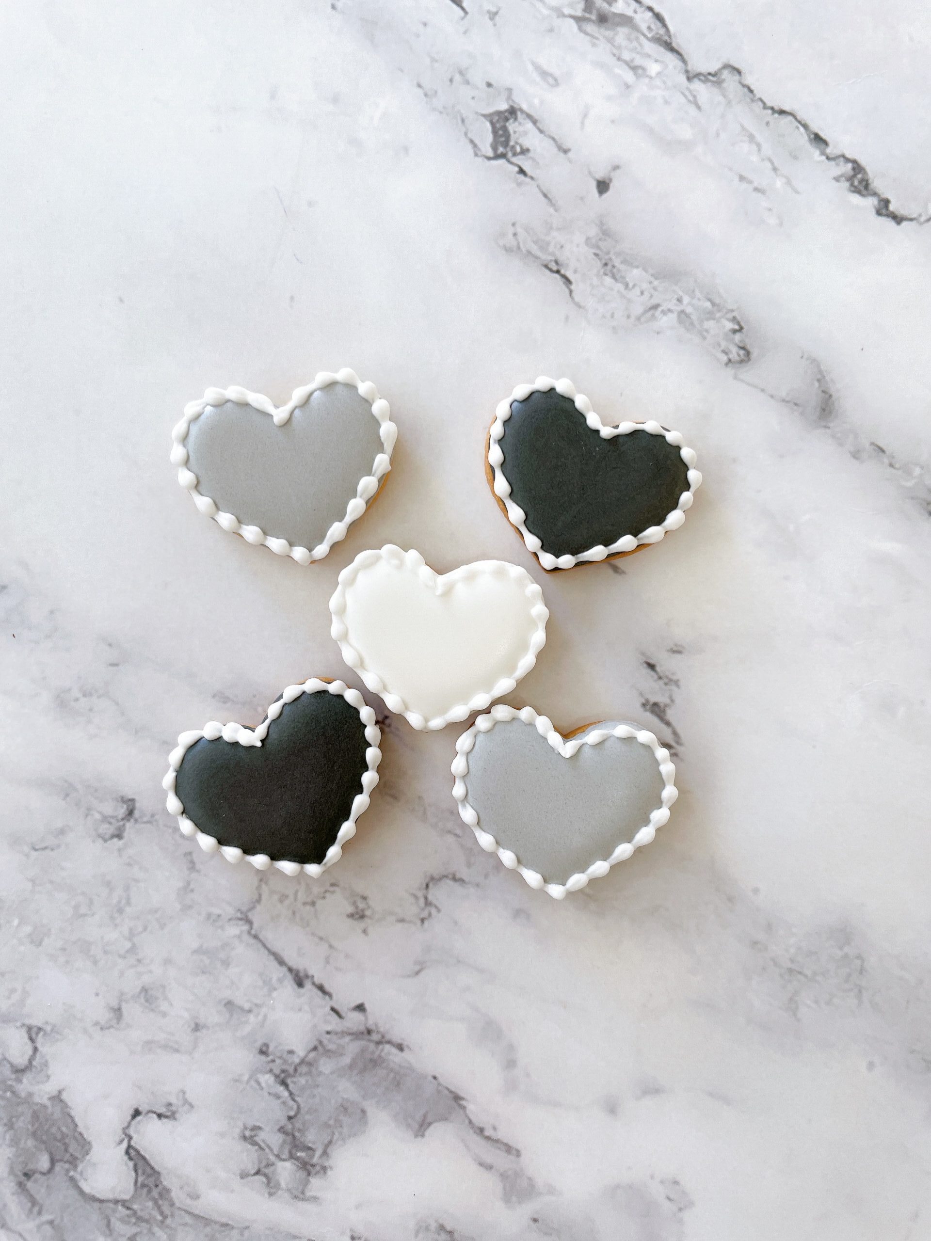 ハートクッキー5枚入り　Ｂ