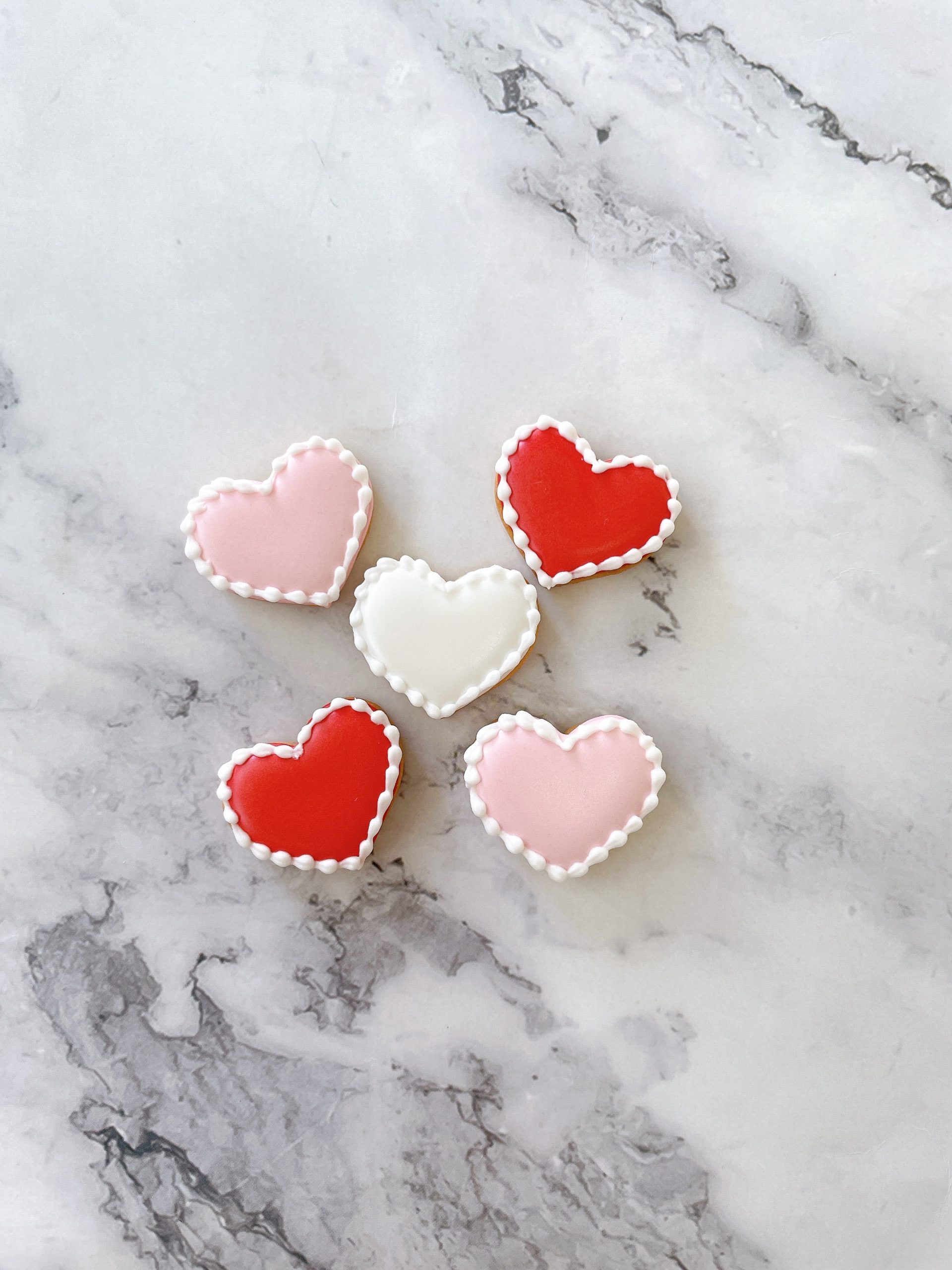 ハートクッキー5枚入り　Ｂ