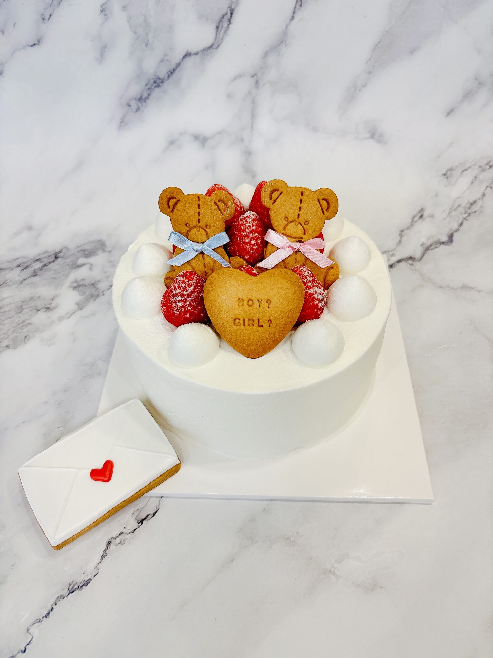 ★ジェンダーリビールお手紙くまさん（5号）