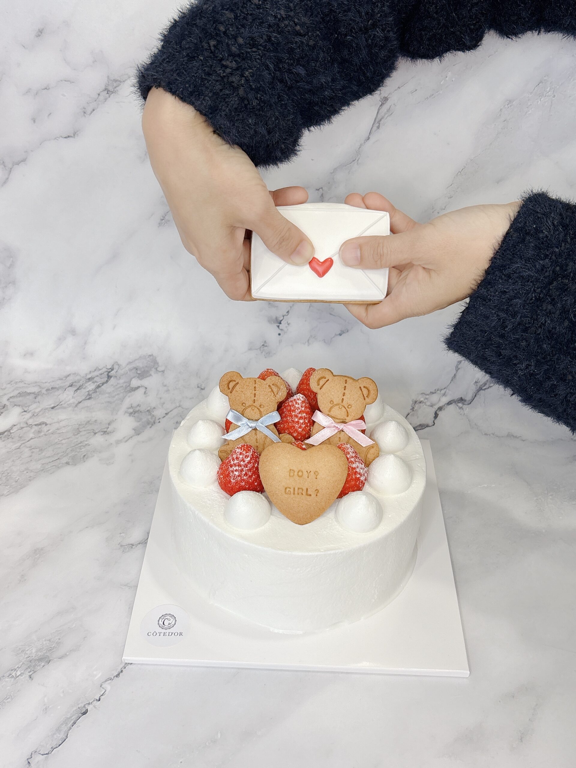 ★ジェンダーリビールお手紙くまさん（5号）